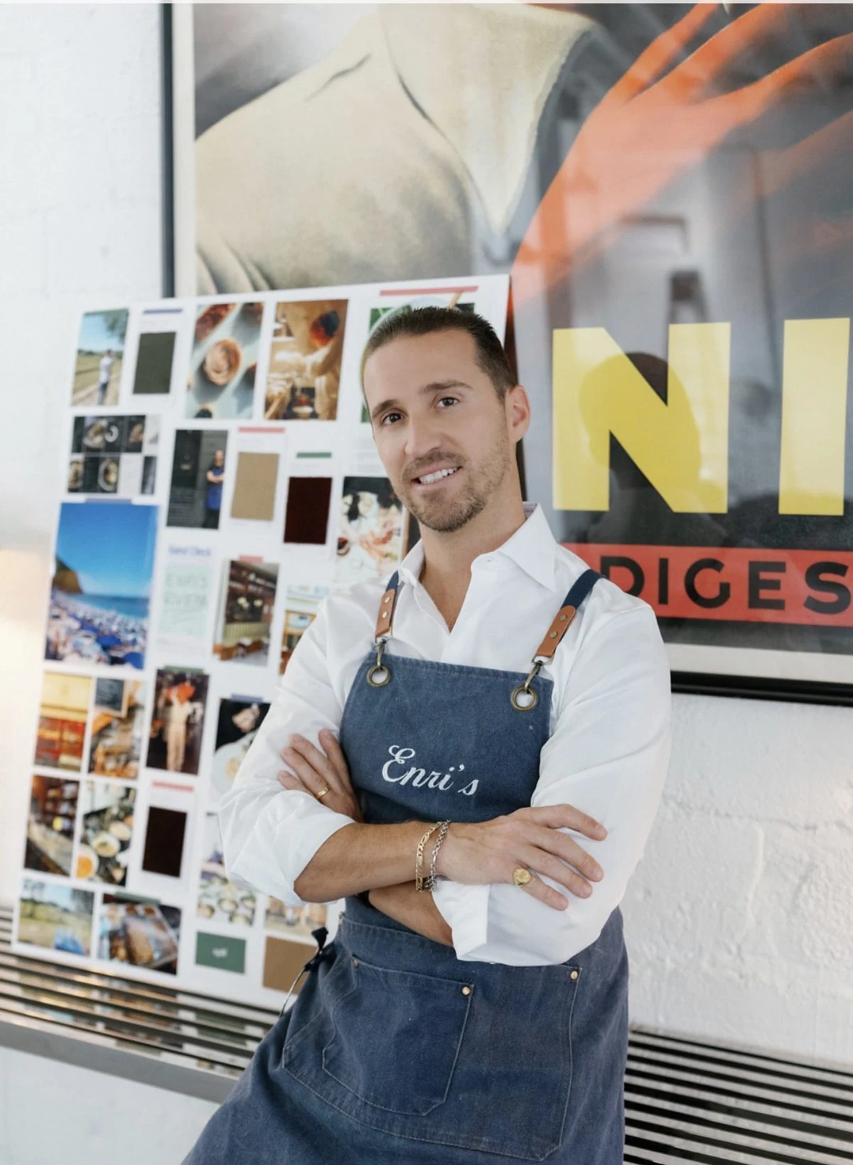 Chef Enrico Carloni, founder of Enri's Hospitality
